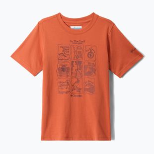 Columbia Valley Creek Graphic tuscan/hike guide children's T-shirt