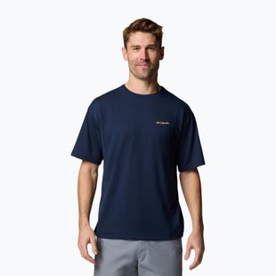 Columbia Cedar Trail Back Graphic Tee collegiate navy men's T-shirt