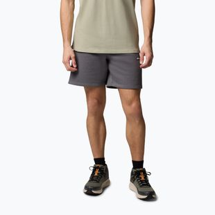 Men's trekking shorts Columbia Meridian Creek city grey/heather