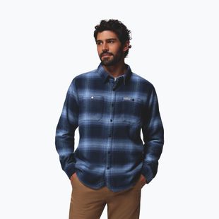 Men's shirt Columbia Windward II collegiate navy blurred ombre