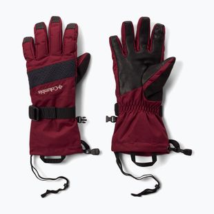 Women's trekking gloves Columbia Whirlibird III rich wine