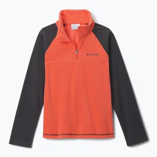Children's fleece sweatshirt Columbia Glacial Half Zip zing/shark