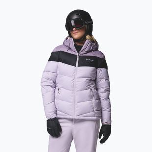 Women's ski jacket Columbia Abbott Peak II Ins lavender pearl/shale purple/black