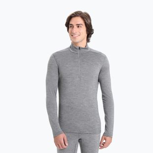 Men's thermal sweatshirt icebreaker Merino 200 Oasis Half Zip gritstone heather