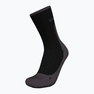 Icebreaker men's trekking socks Merino Hike+ Light Crew black/obsidian