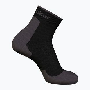 Men's Icebreaker Merino Hike+ Light Mini trekking socks black/obsidian