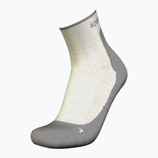 Icebreaker women's trekking socks Merino Hike+ Light Mini ecru hthr/alloy