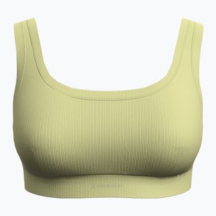 Icebreaker Merino Rib Lotus citrine thermal bra