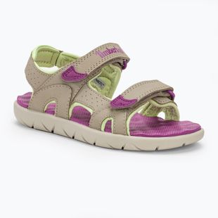 Timberland Perkins Row 2 Strap pure cashmere children's sandals