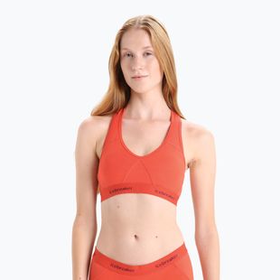 Icebreaker Sprite Racerback thermal bra red 103020