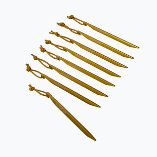 Tent pegs The North Face V-Stake M 8 pcs summit gold