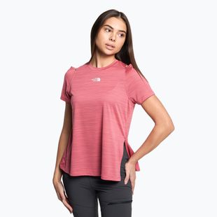 Women's trekking t-shirt The North Face AO Tee pink NF0A8267IS51