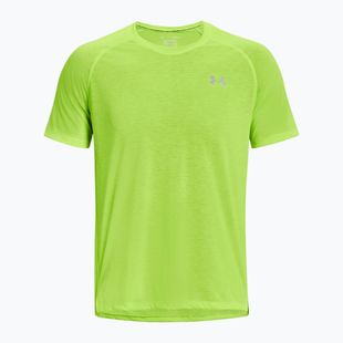 Under Armour Streaker men's running shirt lime green 1361469-369