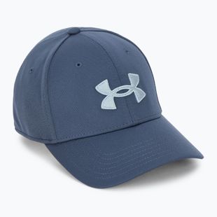 Men's baseball cap Under Armour Blitzing downpour gray/harbor blue