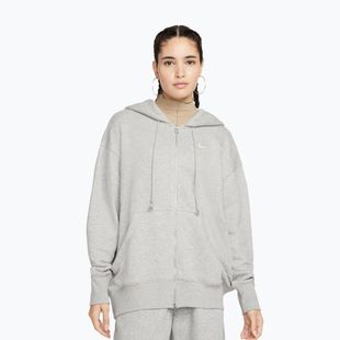Women's sweatshirt  Nike Sportswear Phoenix Fleece dark grey heather/sail