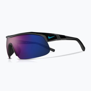 Nike Show X1 black/blue mirror sunglasses
