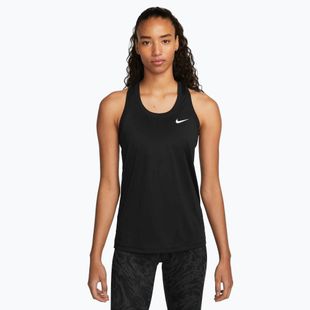Women's training tank top Nike Dri-Fit Racerback Tank Top black