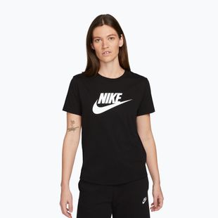 Women's T-shirt Nike Sportswear Club Essentials Logo black/white