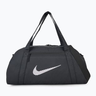 Women's training bag Nike Gym Club 24 l black/black/white
