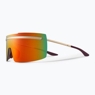 Nike Echo Shield gold/crimson mirror sunglasses