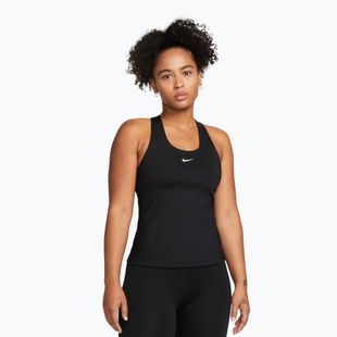 Women's T-shirt Nike Swoosh Medium Support Bra black/black/white