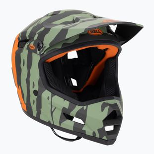 Bell Sanction 2 DLX Mips ravine matte dark green/orange bike helmet