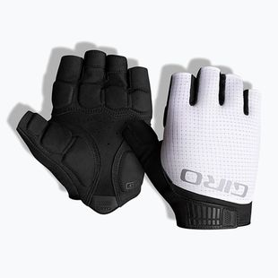 Men's cycling gloves Giro Bravo Gel II white