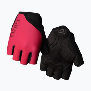 Women's cycling gloves Giro Jag'ette raspberry/dark cherry