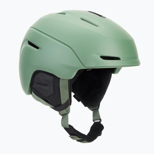 Giro Neo matte green ski helmet