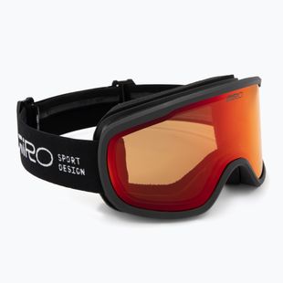 Ski goggles Giro Cruz black stacked/amber scarlet