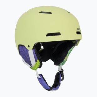 Children's ski helmet Giro Crue matte fluorescent green