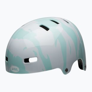 Bell Span Jr children's helmet gloss white/blue
