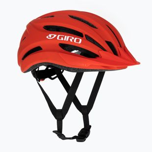 Giro Register II matte bright red/white bicycle helmet