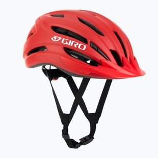 Giro Register II matte bright red/white children's bicycle helmet