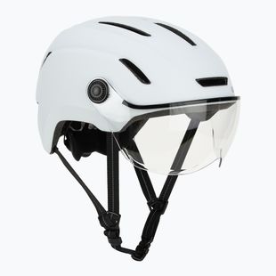 Giro Evoke Shield Integrated MIPS matte chalk bike helmet