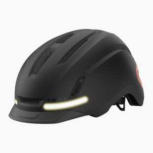 Giro Ethos Integrated MIPS LED matte black bike helmet