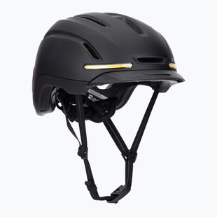 Giro Ethos Integrated MIPS LED matte black bike helmet