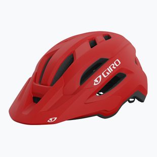 Giro Fixture II Integrated MIPS bike helmet matte trim red