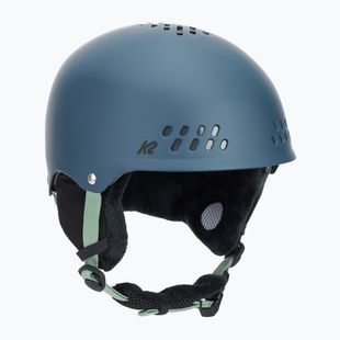 K2 Emphasis pearl dark teal ski helmet