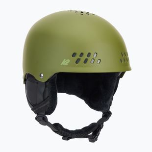K2 Phase Pro ski helmet dark olive green
