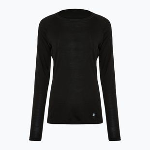 Women's thermal active sweatshirt Smartwool Classic All-Season Merino Base Layer Crew Boxed black