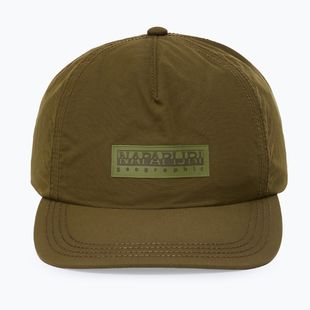 Men's baseball cap Napapijri F-Box Logo dark olive