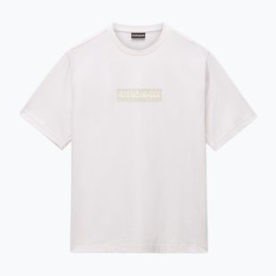 Men's T-shirt Napapijri S-Box Logo white whisper