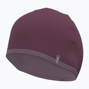 Hat icebreaker Merino 200 Oasis Reversible Beanie berry/grey plum