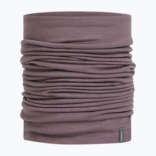Multifunctional neck gaiter icebreaker Flexi Chute grey plum