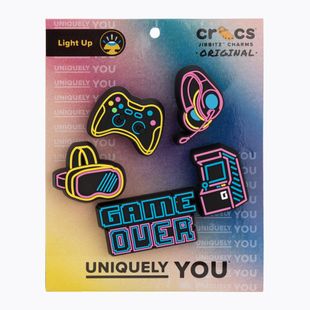 Pins Crocs Lights Up Neon Gamer lights up neon gamer 5 pack