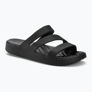 Crocs Getaway Strappy flip-flops black