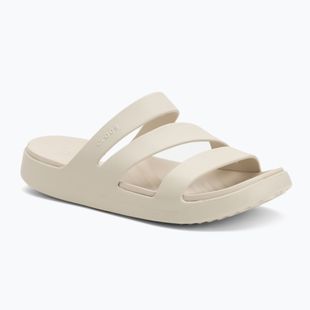 Crocs Getaway Strappy stucco flip-flops