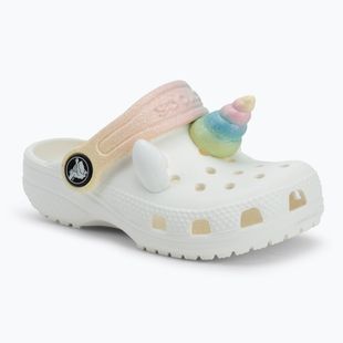 Crocs Classic IAM Rainbow Unicorn CgT chalk children's flip-flops