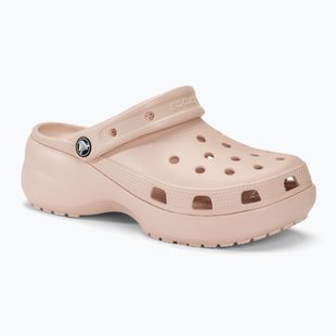 Women's Crocs Classic Platform Clog quartz slides